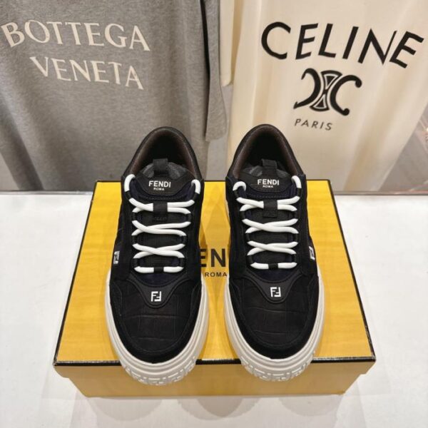 replica,schuhe,beste,kaufen,1:1,besten,seiten,Replik,turnschuhe,sneakers Fendi New First 1 Series Mesh-Schnürsneaker mit dicker Sohle für Herren (GN048)