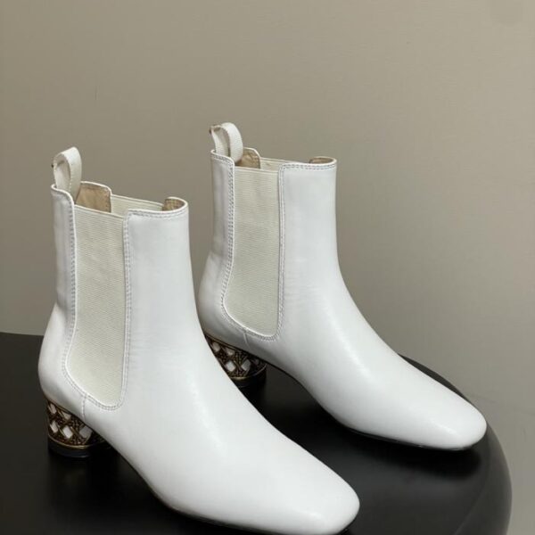 replica,schuhe,beste,kaufen,1:1,besten,seiten,Replik,turnschuhe,sneakers Neue Dior Icon Stiefeletten mit rundem Absatz und elastischem, dickem Absatz für Herbst und Winter (5N5NN)