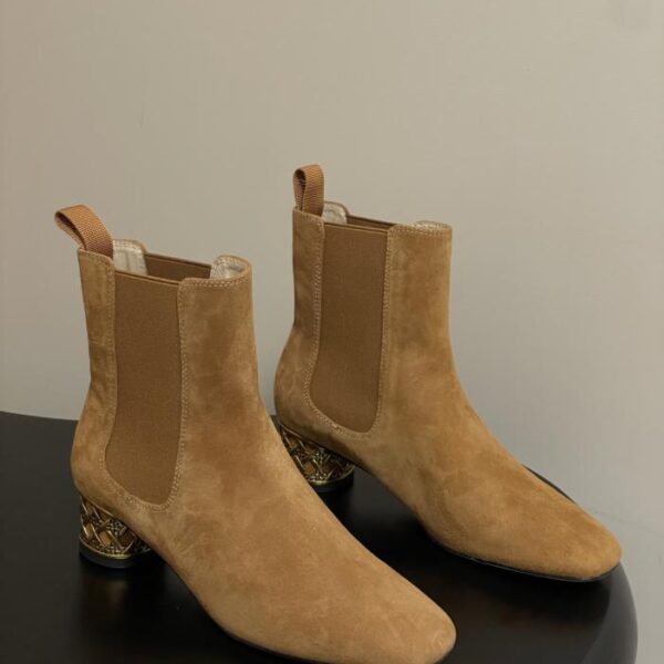 replica,schuhe,beste,kaufen,1:1,besten,seiten,Replik,turnschuhe,sneakers Neue Dior Icon Stiefeletten mit rundem Absatz und elastischem, dickem Absatz für Herbst und Winter (QIAF5)