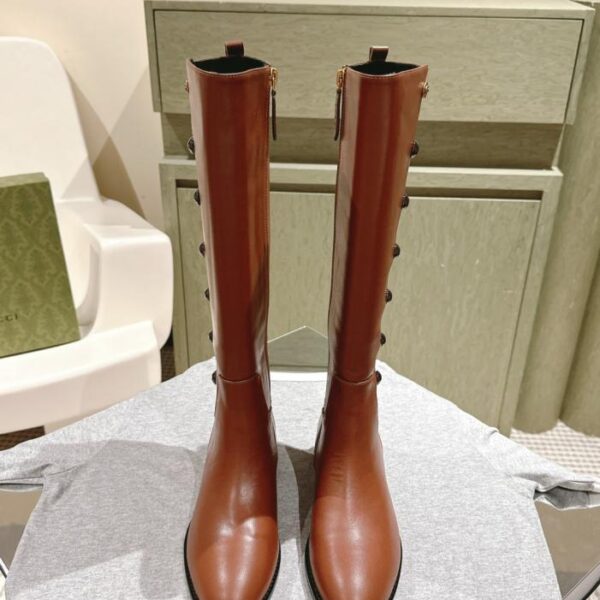 replica,schuhe,beste,kaufen,1:1,besten,seiten,Replik,turnschuhe,sneakers GUCCI Neue, verbesserte lange Horsebit-Stiefeletten (RRYHR)