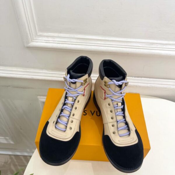 replica,schuhe,beste,kaufen,1:1,besten,seiten,Replik,turnschuhe,sneakers Louis Vuitton Herbst/Winter-Neuheiten: Hochwertige klassische Wanderstiefel mit Schnürung (J597X)