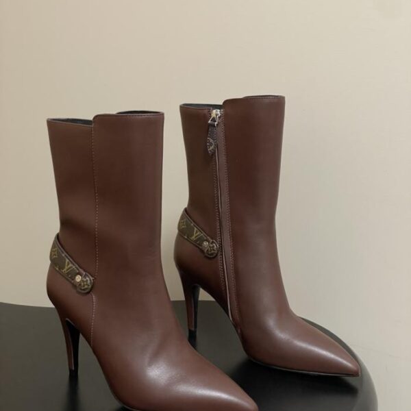 replica,schuhe,beste,kaufen,1:1,besten,seiten,Replik,turnschuhe,sneakers Louis Vuitton Lv LEGACY Stiefeletten mit spitzen, kurzen Stiefeln mit hohem Absatz (PLMIN)