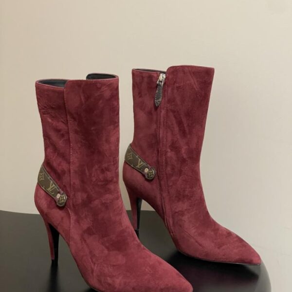 replica,schuhe,beste,kaufen,1:1,besten,seiten,Replik,turnschuhe,sneakers Louis Vuitton Lv LEGACY Stiefeletten mit spitzem Absatz und kurzen Stiefeln (WN144)