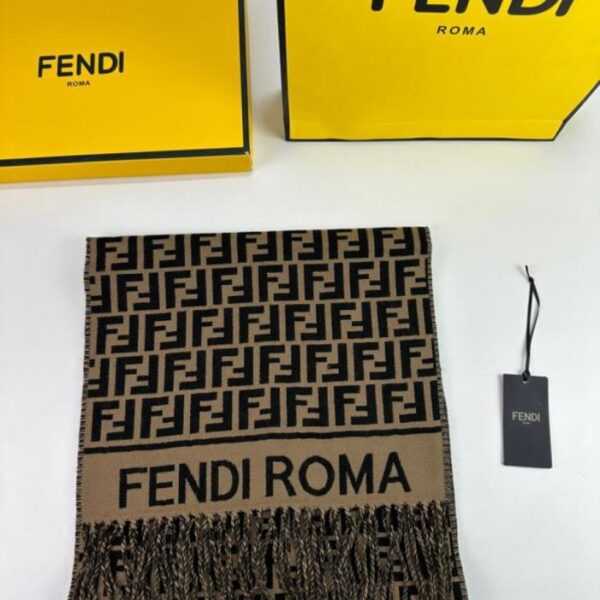 replica,schuhe,beste,kaufen,1:1,besten,seiten,Replik,turnschuhe,sneakers FENDI [Langer Kaschmirschal mit FF-Logo und Quaste] (Z6CVE)