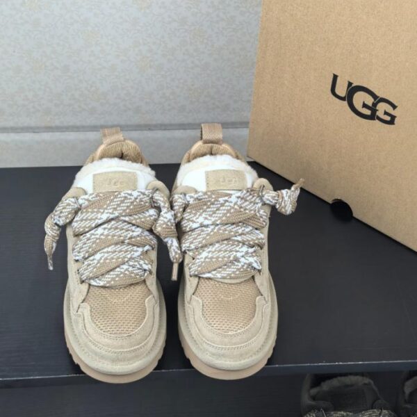 .Paar-Stil.UGG Plateau-Freizeitschuhe mit dicker Sohle, Serie [Freizeitschuhe mit runder Spitze und dicker Sohle] (99RU2)