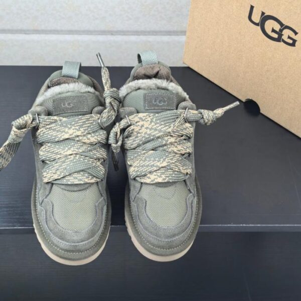 .Paar-Stil.UGG Plateau-Freizeitschuhe mit dicker Sohle [Freizeitschuhe mit runder Spitze und dicker Sohle] (R1NWX)