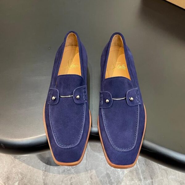 replica,schuhe,beste,kaufen,1:1,besten,seiten,Replik,turnschuhe,sneakers Christian Louboutin High-End-Herren-Business-Lederschuhe mit klassischer roter Sohle (EMPCL)
