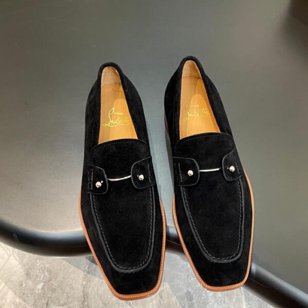 Christian Louboutin High-End Herren Business Formelle Lederschuhe Klassische rote Sohle Schuhe (YKG79)
