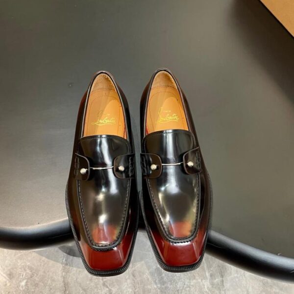 Christian Louboutin High-End Herren Business Formelle Lederschuhe Klassische Schuhe mit roter Sohle (ZKLIU)