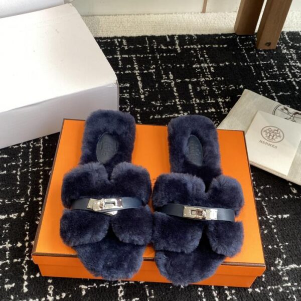 replica,schuhe,beste,kaufen,1:1,besten,seiten,Replik,turnschuhe,sneakers Hermes Teddyfell-Hausschuhe, Top-Qualität, flauschig, weich, bequem, Lammwolle (40 41, auf Bestellung gefertigt, keine Rückgabe oder Umtausch) (FPFG5)