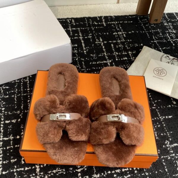 replica,schuhe,beste,kaufen,1:1,besten,seiten,Replik,turnschuhe,sneakers Hermes Teddyfell-Hausschuhe, Top-Qualität, flauschige, weiche und bequeme Lammwolle (40, 41, auf Bestellung gefertigt, keine Rückgabe oder Umtausch) (PH9SK)