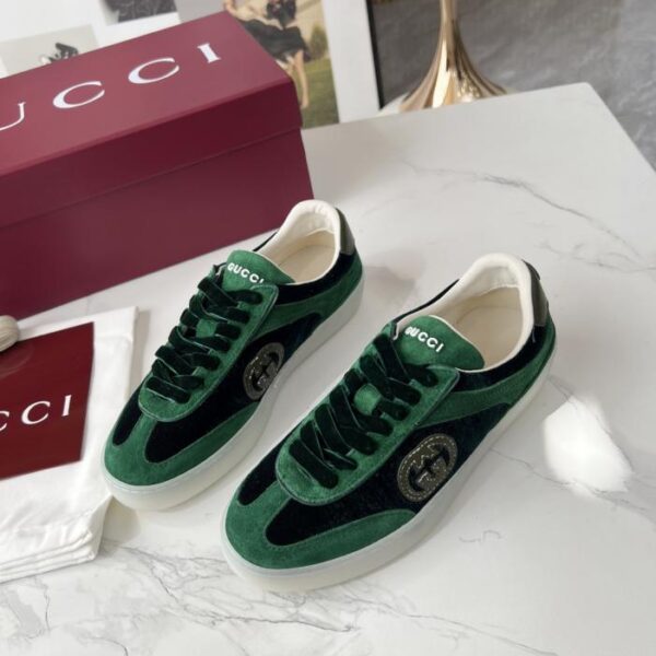 Die neuesten Dexterity-Schuhe von GUCCI mit Doppel-G-Leder und dreidimensionalen Gucci-Buchstaben (PMQEK)