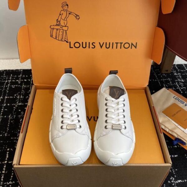 replica,schuhe,beste,kaufen,1:1,besten,seiten,Replik,turnschuhe,sneakers Louis Vuitton Herbst/Winter Neue weiße Schuhe mit dicken Sohlen Freizeitschuhe (9DQJ7)