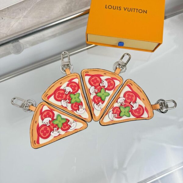 replica,schuhe,beste,kaufen,1:1,besten,seiten,Replik,turnschuhe,sneakers Louis Vuitton Pizza-Charm-Schlüsselanhänger (H3Z0C)