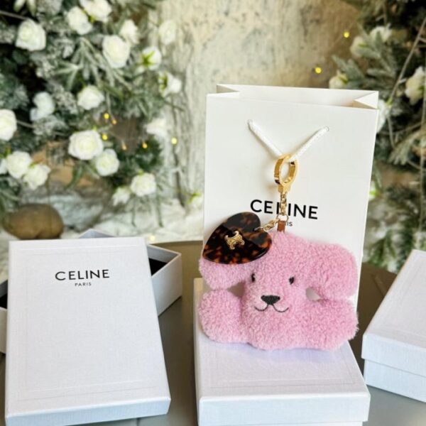 replica,schuhe,beste,kaufen,1:1,besten,seiten,Replik,turnschuhe,sneakers 8-farbiges CELINE Arc de Triomphe-Plüschtier-Welpen-Herz-Liebesanhänger-Ornament (8EDN3)