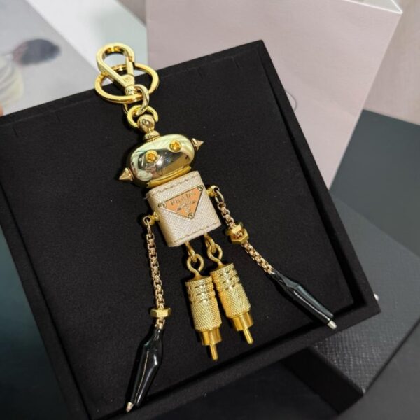 Prada Roboter Schlüsselanhänger Anhänger Taschenhalter (R7UE8)