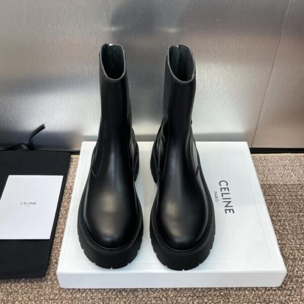 replica,schuhe,beste,kaufen,1:1,besten,seiten,Replik,turnschuhe,sneakers CELINE Herbst/Winter Neue Motorradstiefeletten mit Reißverschluss hinten für Damen (GIDBG)