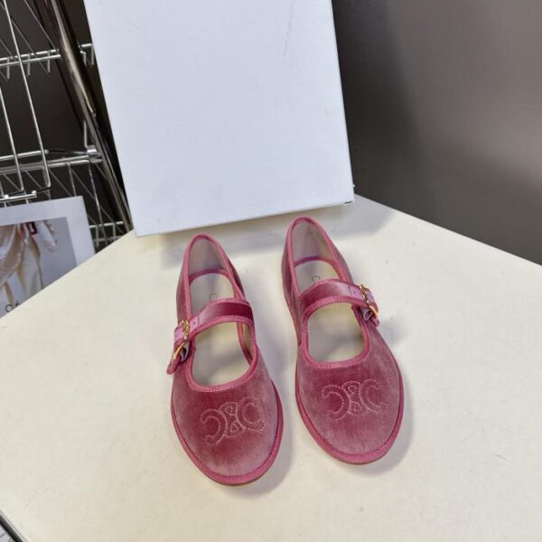 replica,schuhe,beste,kaufen,1:1,besten,seiten,Replik,turnschuhe,sneakers CELINEs neuestes Herbst- und Winter-Laufstegmodell Mary Jane-Schuhe (Q23ZZ)