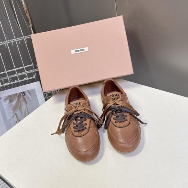 MiuMius neueste Retro-Freizeitschuhe vom Laufsteg, Dexterity-Schuhe (X1SSH)