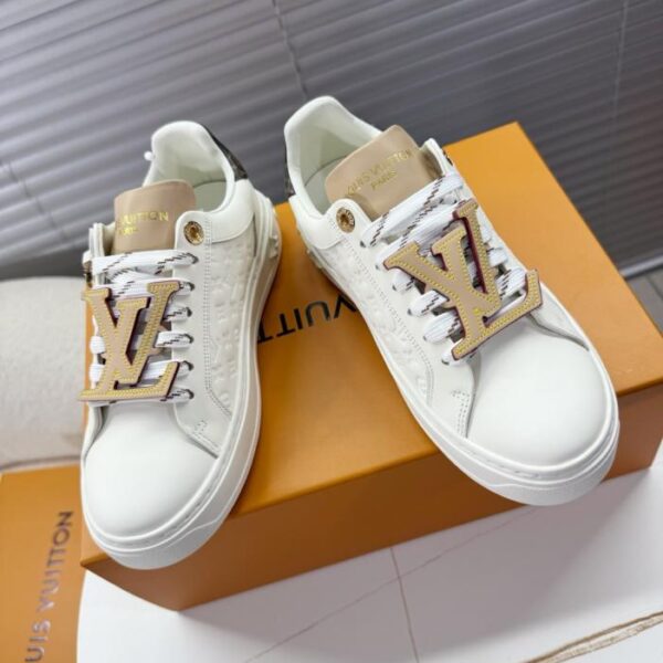 replica,schuhe,beste,kaufen,1:1,besten,seiten,Replik,turnschuhe,sneakers Klassische weiße Schuhe von Louis Vuitton (6SYKX)