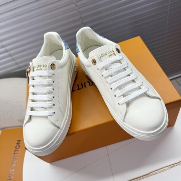 replica,schuhe,beste,kaufen,1:1,besten,seiten,Replik,turnschuhe,sneakers Klassische weiße Schuhe von Louis Vuitton (GGR3O)