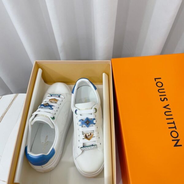 replica,schuhe,beste,kaufen,1:1,besten,seiten,Replik,turnschuhe,sneakers Klassische weiße Schuhe von Louis Vuitton (RXRQS)