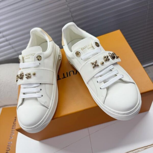 replica,schuhe,beste,kaufen,1:1,besten,seiten,Replik,turnschuhe,sneakers Klassische weiße Schuhe von Louis Vuitton (VZYBM)