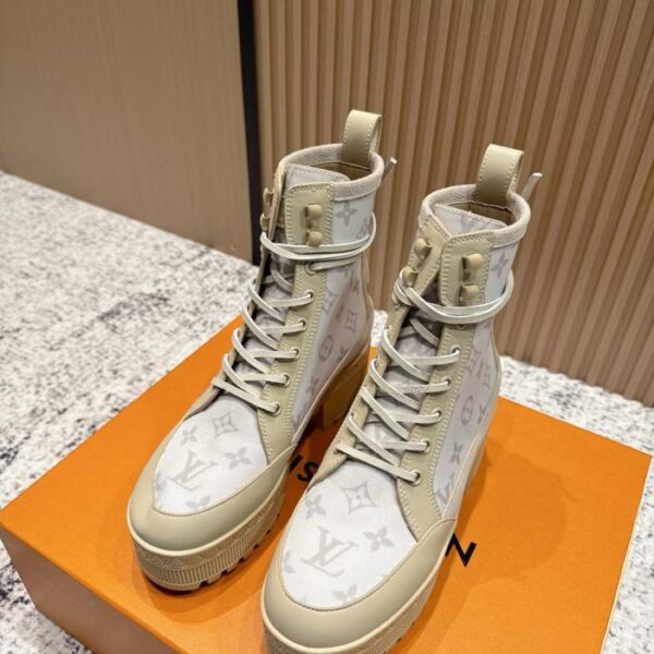 replica,schuhe,beste,kaufen,1:1,besten,seiten,Replik,turnschuhe,sneakers Top-Version, High-Version, LV, klassische Martin-Stiefel mit hohen Absätzen, Sandstiefel-Serie mit dicken Absätzen (Y28XE)