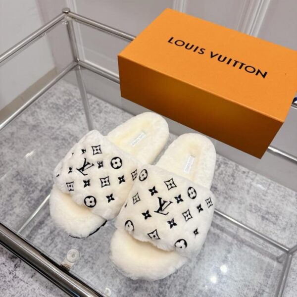 replica,schuhe,beste,kaufen,1:1,besten,seiten,Replik,turnschuhe,sneakers Top-Version Louis Vuitton Frühherbst-Hausschuhe aus Schurwolle (RKGGV)