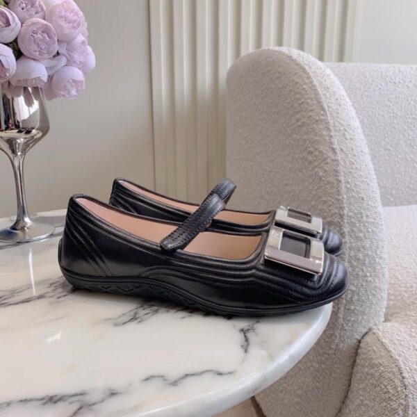 replica,schuhe,beste,kaufen,1:1,besten,seiten,Replik,turnschuhe,sneakers Roger Vivies neue Mary-Jane-Ballerinas mit quadratischer Schnalle (ATIM2)