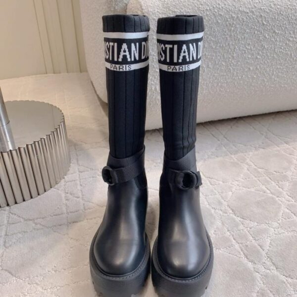 Diors neue Strick-Sockenstiefel (F23HU)