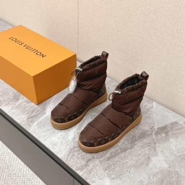 Die neuesten Herbst-/Winter-Schneestiefel von Louis Vuitton (NYE7T)