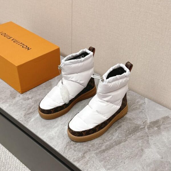 Die neuesten Herbst-/Winter-Schneestiefel von Louis Vuitton (OAAZR)