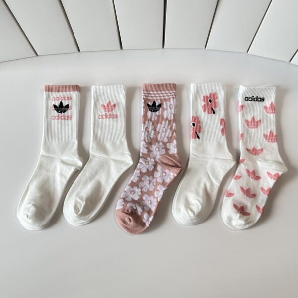 replica,schuhe,beste,kaufen,1:1,besten,seiten,Replik,turnschuhe,sneakers Adidas New Originals Mid-Length Socken, 5 Paar pro Karton (DGUI1)