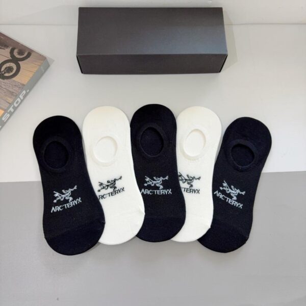 replica,schuhe,beste,kaufen,1:1,besten,seiten,Replik,turnschuhe,sneakers (5 Paar pro Packung) ARC’TERYX 2025 Neue Bootssocken, Bambus-Baumwollgewebe (SLKWD)