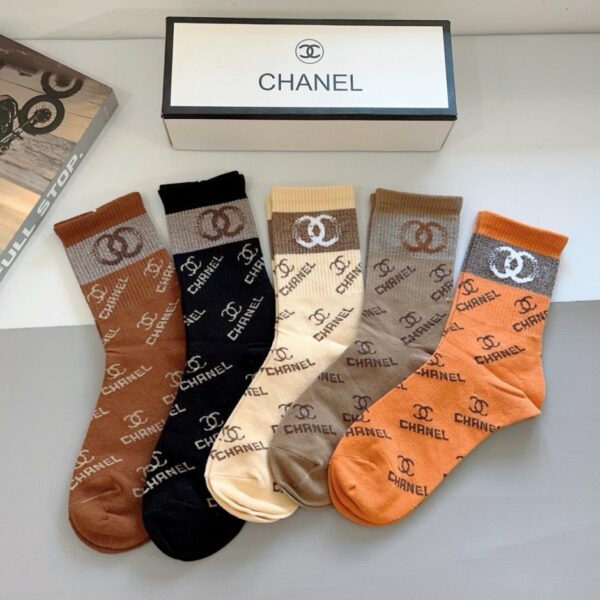 replica,schuhe,beste,kaufen,1:1,besten,seiten,Replik,turnschuhe,sneakers (5 Paar pro Packung) Klassische Chanel Strümpfe, hochwertiges Material aus reiner Baumwolle, weich und erstklassig (VSJV1)