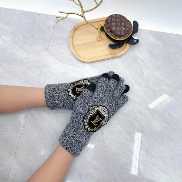 LOUIS VUITTON Wollhandschuhe (DKW4E)