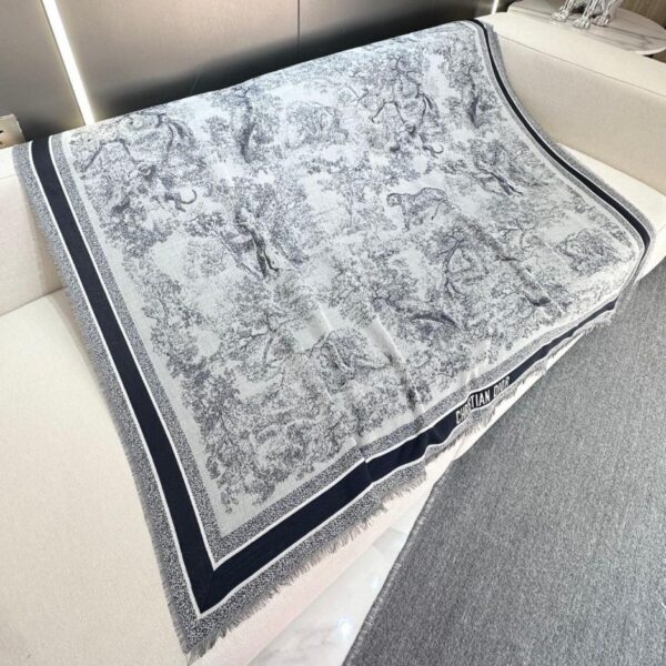 Schal mit Dior Toile de Jouy-Print (4RRY9)