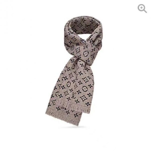 Louis Vuitton Mono Schal mit Webmuster (1O8EW)