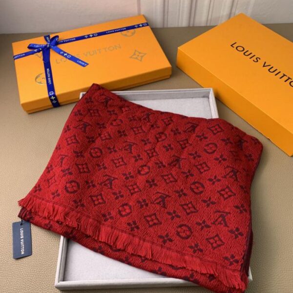 Louis Vuitton Mono Schal mit Webmuster (WR4ZE)