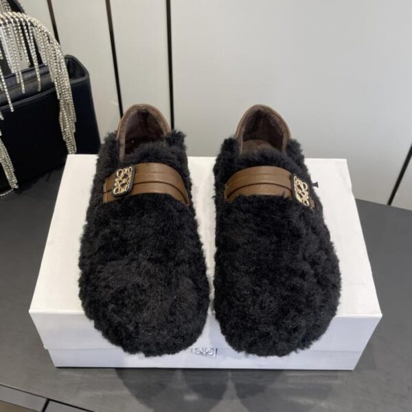 LOEWE Herbst/Winter Kollektion Wollgefütterte Schuhe (B1I9C)