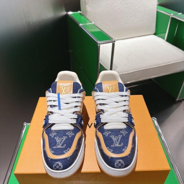 Louis Vuitton Trainer-Serie Sneaker, Basketballschuhe (KNF9M)