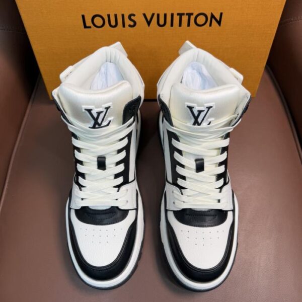 Louis Vuitton Herren-Luxus-High-Top-Stiefel für Herbst und Winter, lässige Stiefeletten (DQ2QF)