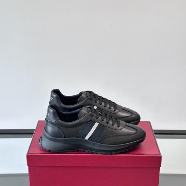 Boutique / Bally Neue Herren-Plateau-Sportschuhe aus Leder (FWHK4)