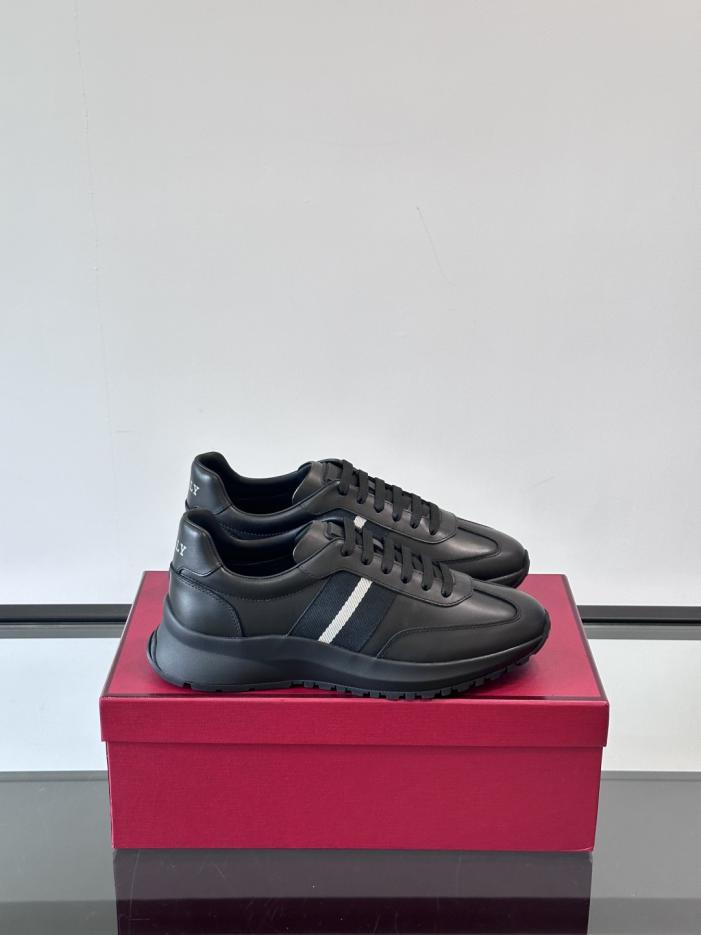 replica,schuhe,beste,kaufen,1:1,besten,seiten,Replik,turnschuhe,sneakers Boutique / Bally Neue Herren-Plateau-Sportschuhe aus Leder (FWHK4)