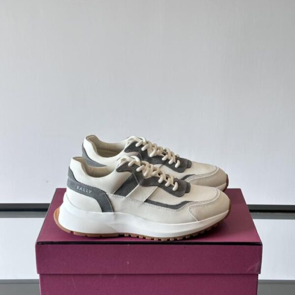 Boutique / Bally Neue Herren-Plateau-Sportschuhe aus Leder (6YJW7)