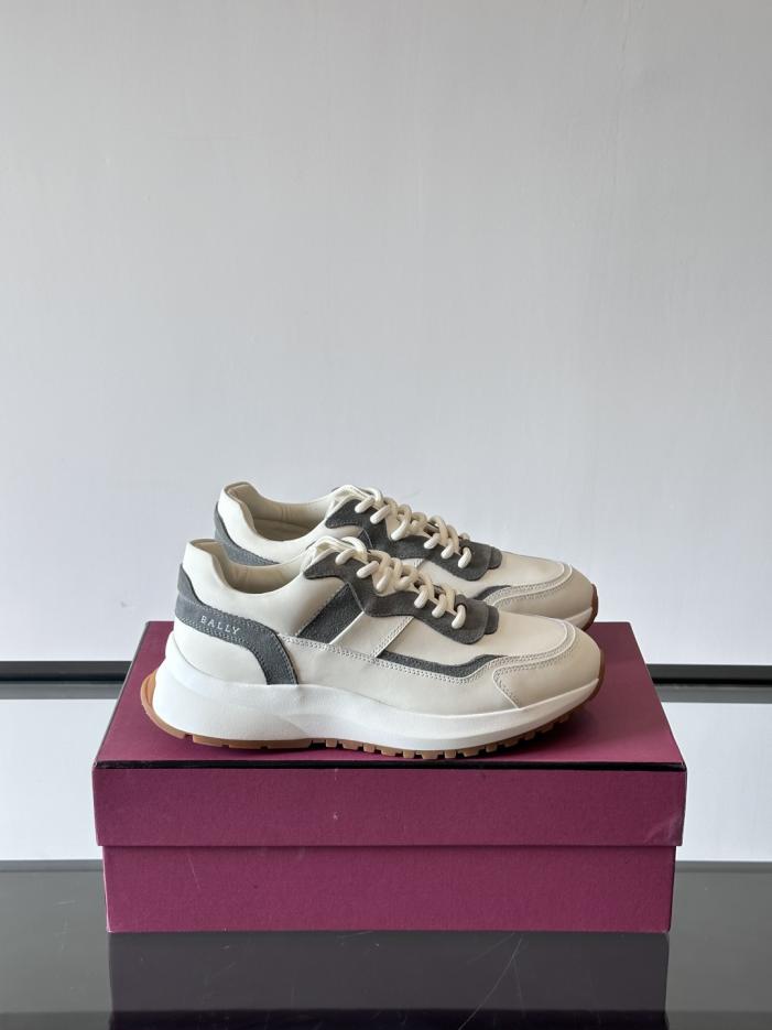 replica,schuhe,beste,kaufen,1:1,besten,seiten,Replik,turnschuhe,sneakers Boutique / Bally Neue Herren-Plateau-Sportschuhe aus Leder (6YJW7)