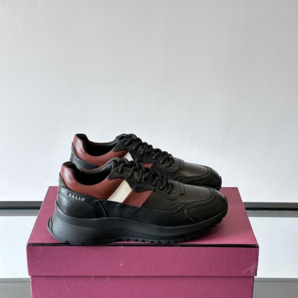 Boutique / Bally Neue Herren-Plateau-Sportschuhe aus Leder (AZ372)