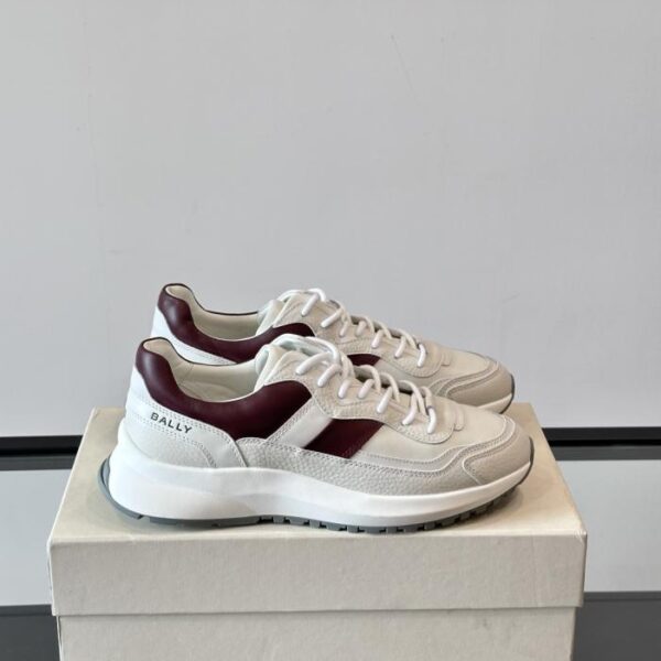 Boutique / Bally Neue Herren-Plateau-Sportschuhe aus Leder (6DXGK)
