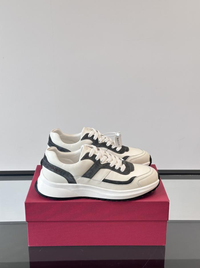 replica,schuhe,beste,kaufen,1:1,besten,seiten,Replik,turnschuhe,sneakers Boutique / Bally Neue Herren-Plateau-Sportschuhe aus Leder (10E5E)